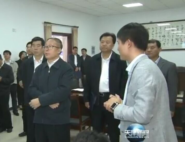 中央政治局委員、天津市市委書記李鴻忠